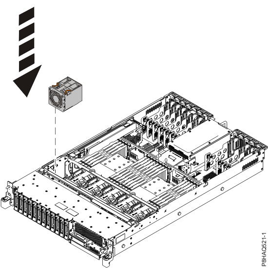 Replacing the fan