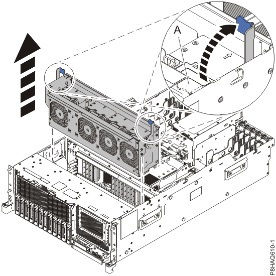 Removing the fan cage